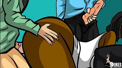 Učenici imaju seks sa crnim učiteljem nakon škole